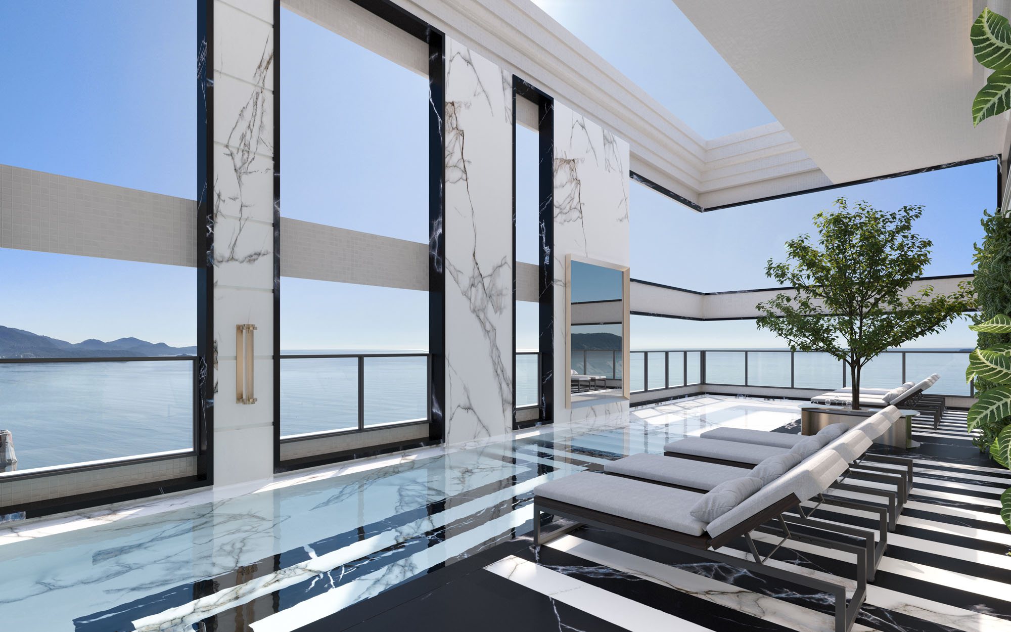 Deck da piscina
